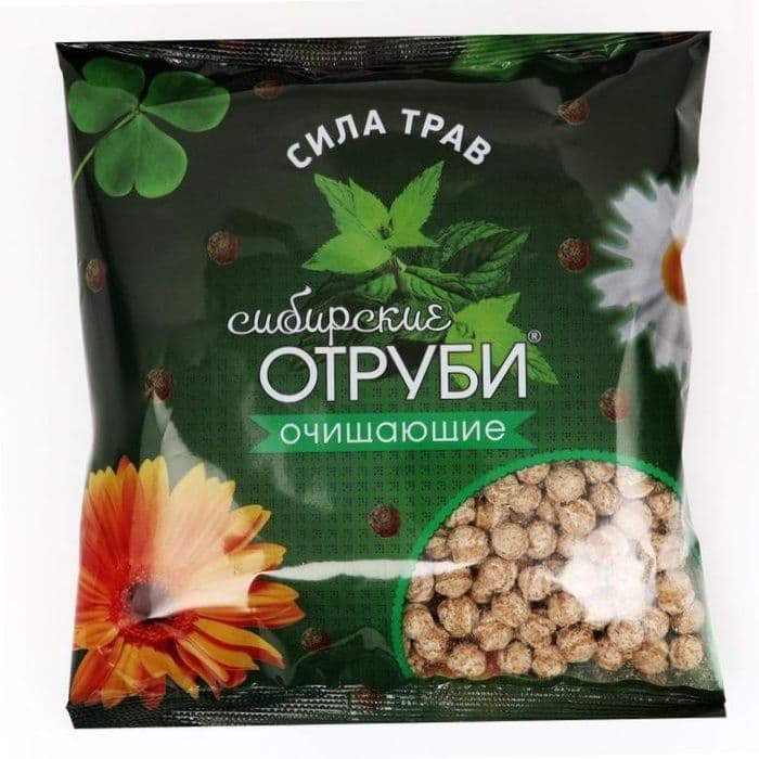 Отруби Сибирские Хрустящие 100г натур.