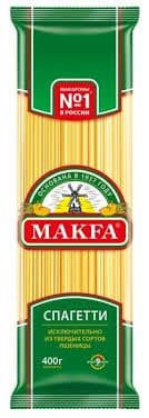 Мак.Макфа Вермишель длинная Спагетти в/с 400г