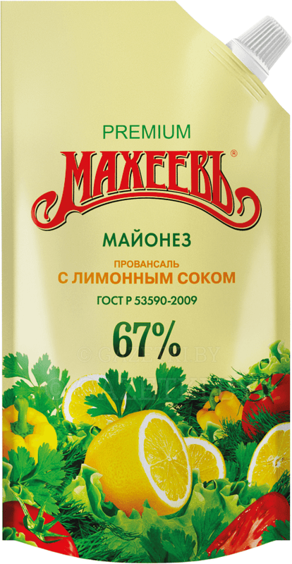 Майонез Махеев Провансаль 50,5% 380г м/у