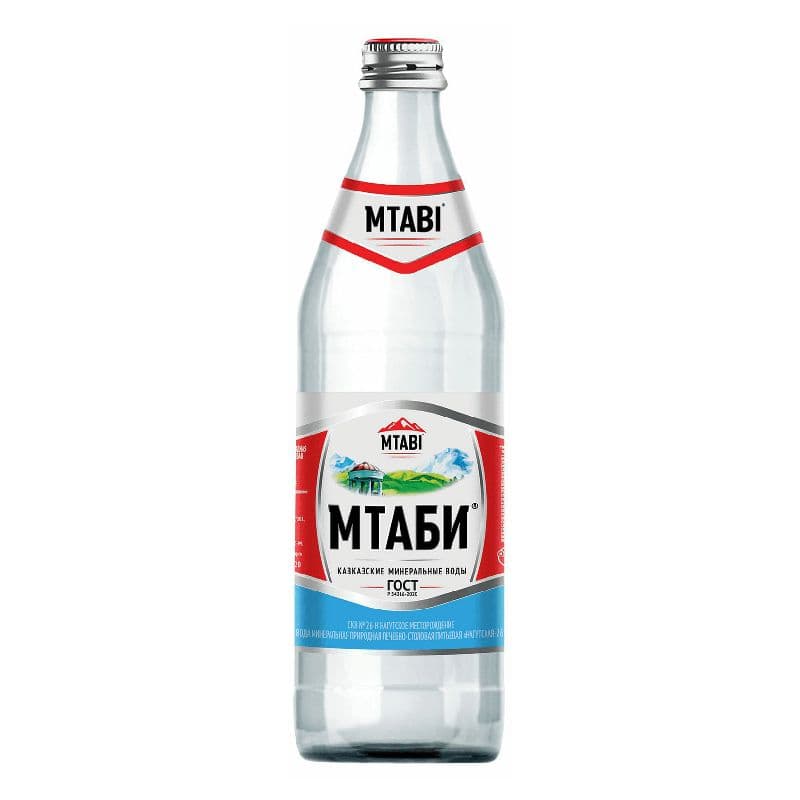 Вода минеральная Мтаби Элита 0,5л с/б Старый Источник