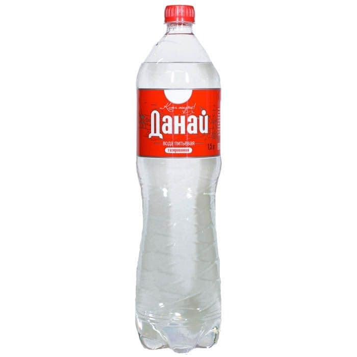 Вода минеральная Данай газ 1,5л пэт