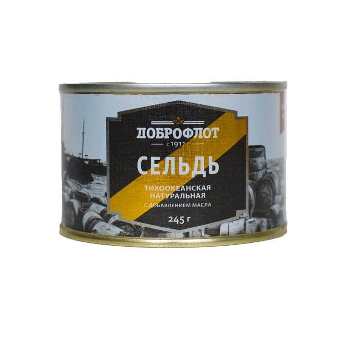 Сельдь НДМ 245г с/к Доброфлот