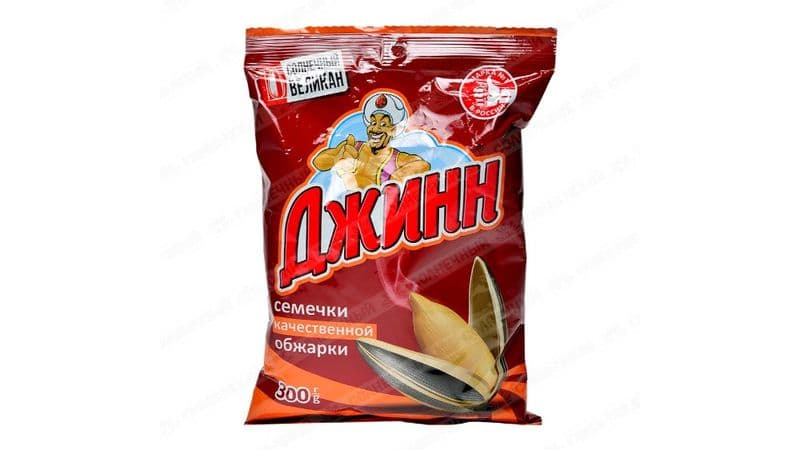 Семечки жареные Джинн 300г Солнечный Великан