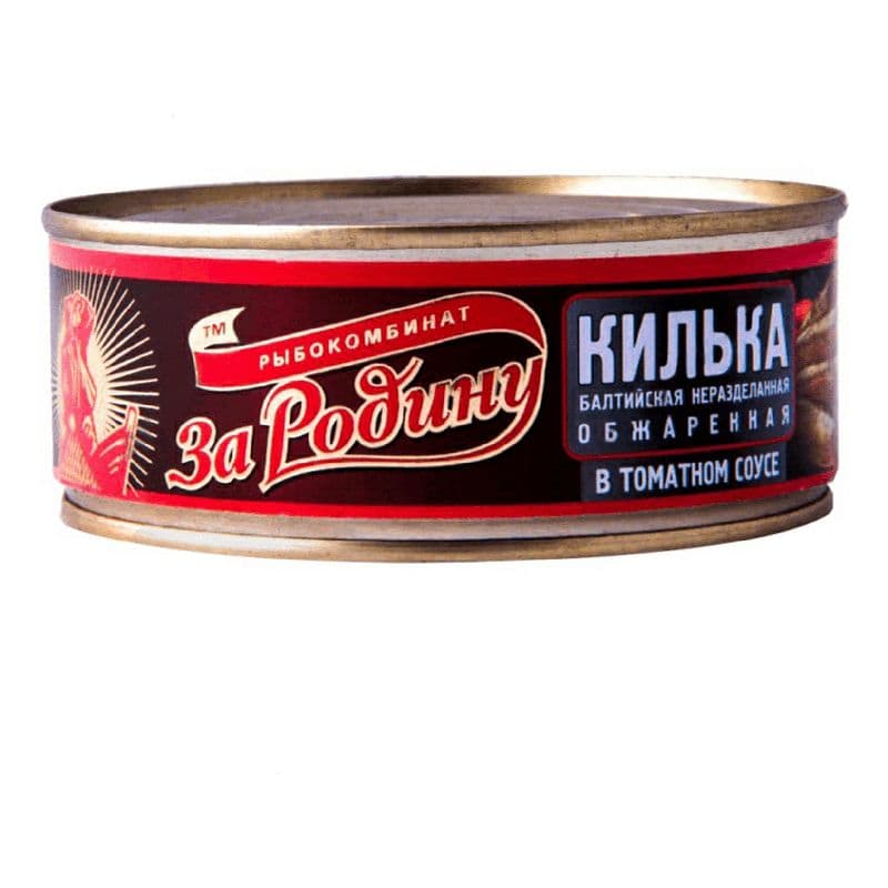 Килька в т/с обж. 240г с/к За Родину