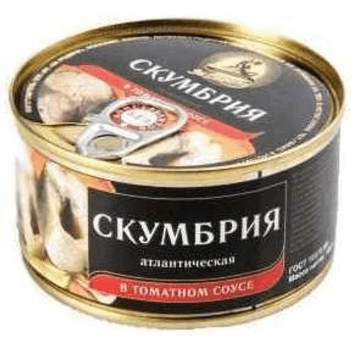 Скумбрия в т/с 185г с/к За Родину