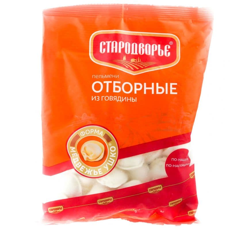 Пельмени Отборные 900г говядина  Стародворские