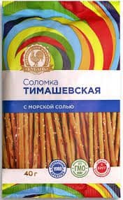Соломка Тимашевская соленая 40г