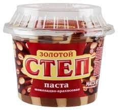 Паста шоколадно-арахисовая Стэп 220г пл/б Славянка