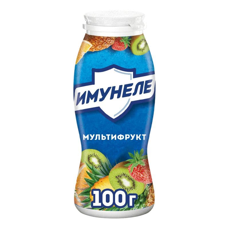 Имунеле напиток кисл-мол.1,2% мультифр.100г  БЗМЖ