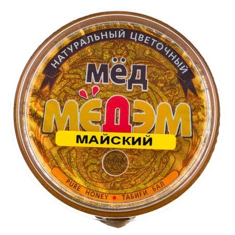 Мёд нат.майский 250г евро с/б гран.ЛПХ Пчелка