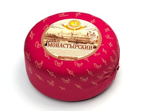 Сыр Монастырский 50% вес Ипатово *7