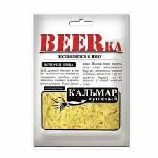 Кальмар филе соломка Бирка 18г