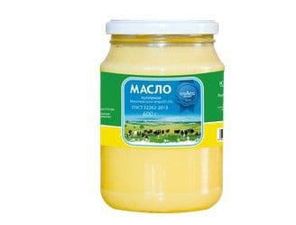 Масло топленое Кубарус 99% с/б 600г