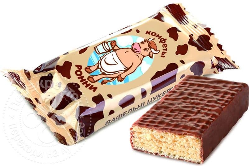 Конфеты Ронни вафельные вес  Конти