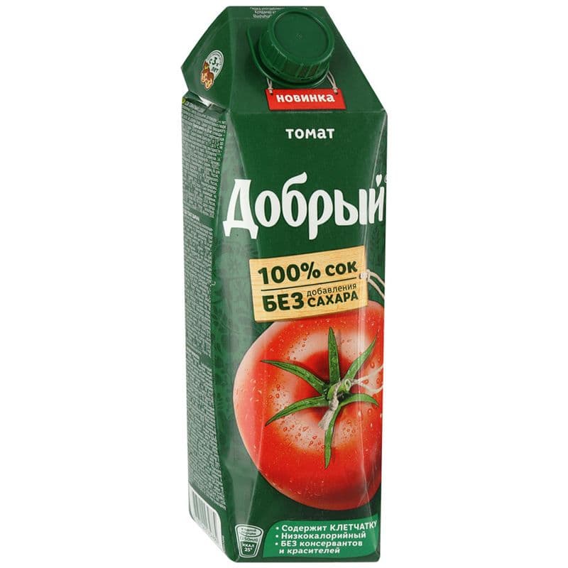 Сок Добрый томат 1л.