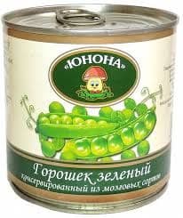 Горошек Юнона 420г ж/б