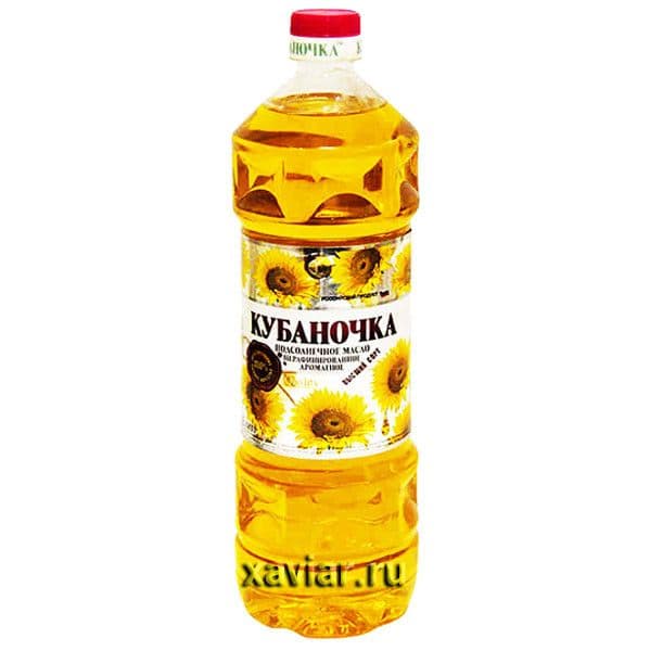 Масло подс.Кубаночка нераф. 0,5л