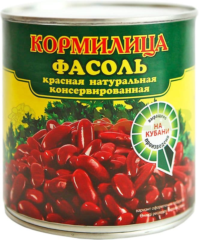 Фасоль Кормилица красная в томат.соусе 425 мл ж/б