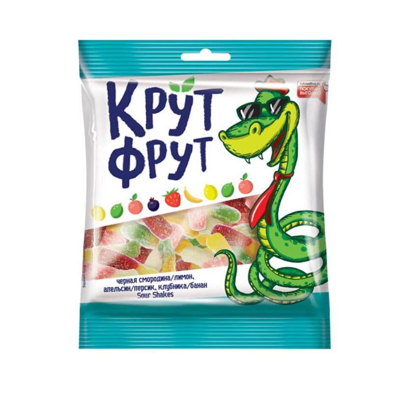 Мармелад жев.КрутФрут Змейка 70г