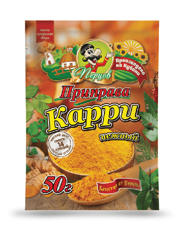 Приправа Карри 50г Перцов