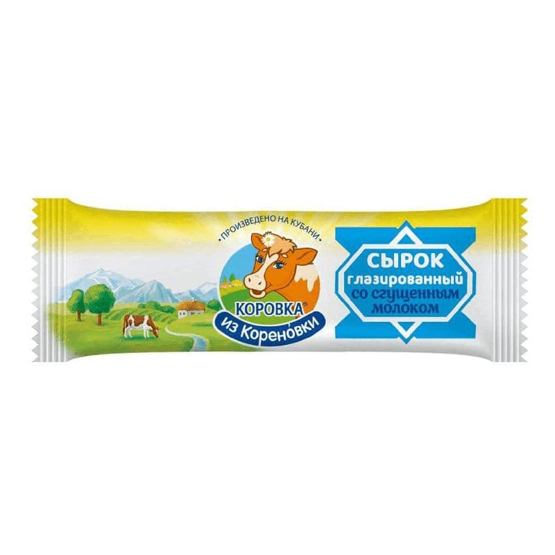 Сырок творож. С МОЛОКОМ СГУЩ. глазир.18% 40г КизК