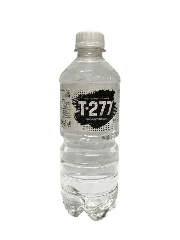 Вода питьевая Т-277 негаз 0,5л пэт