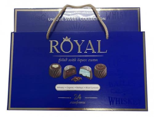 Конфеты Роял 370г синяя коробка Белоруссия