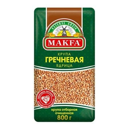 Крупа Гречневая 800г Макфа