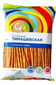 Соломка Тимашевская соленая 100г