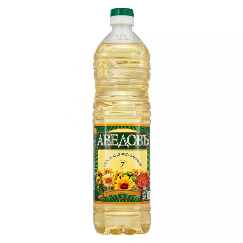 Масло подс.Аведовъ 1л