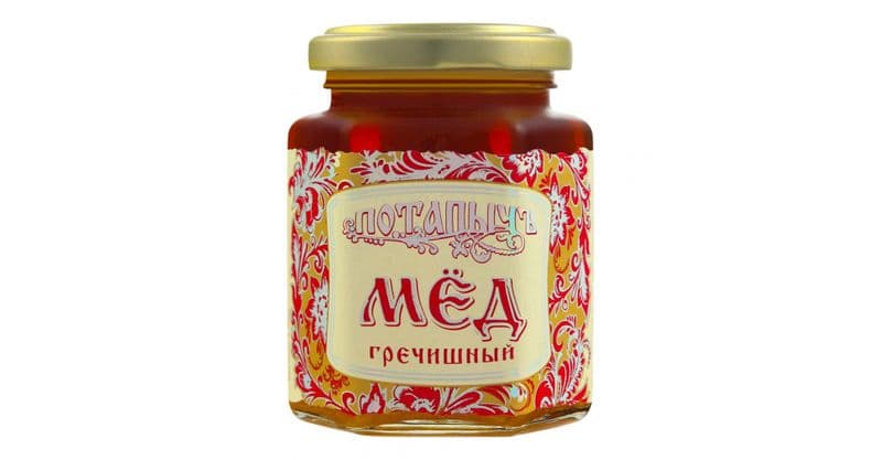 Мёд нат.Гречишный 250г евро с/б ЛПХ Пчелка