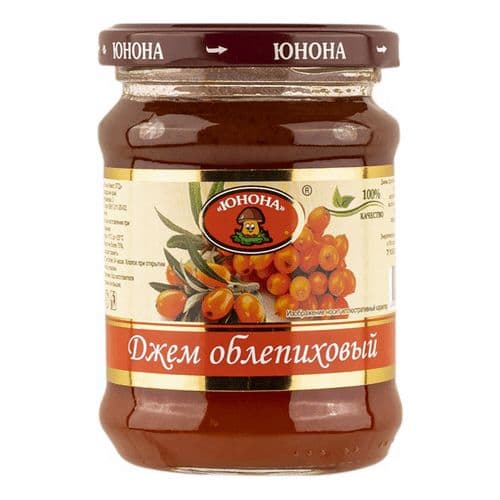 Джем облепиховый 310г с/б Юнона