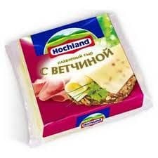 Сыр тост Хохланд 45% 150г Ветчина шоу-бокс