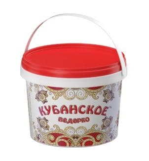 Сметанный продукт Кубанское ведерко 650г 20%  Сатурн  СЗМЖ
