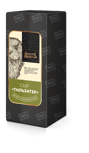 Продукт сычужный Тильзитер оригинальный 50% вес