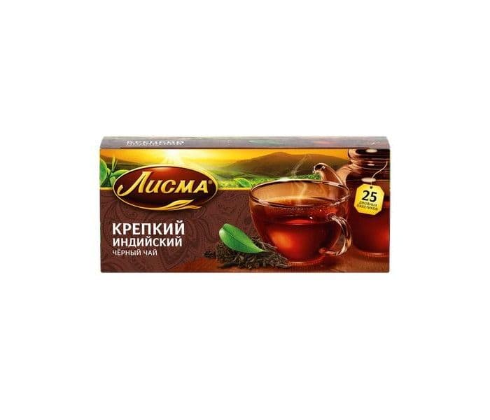 Чай Лисма крепкий 25пак