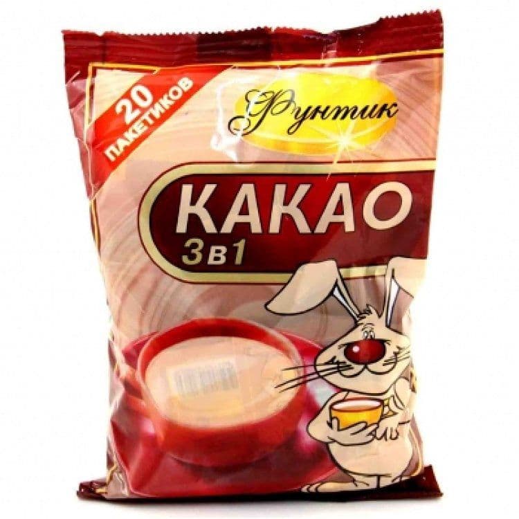 Какао Фунтик со сливками 20пак