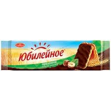 Печенье Юбилейное ореховое с глазурью 116г