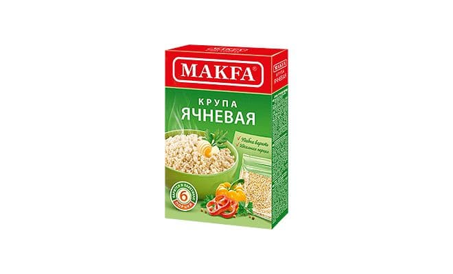Крупа Ячневая вар.пак 400г вар.пак Макфа