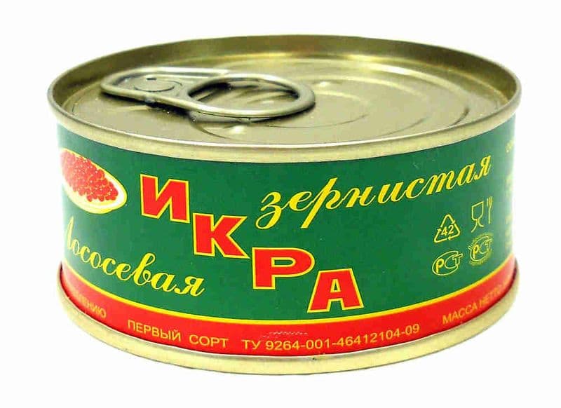 Икра лосос 140г ж/б  РПК Находкинский    Камчатка