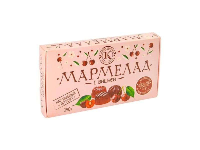 Мармелад с Вишней 190гр Фабрика Сладостей