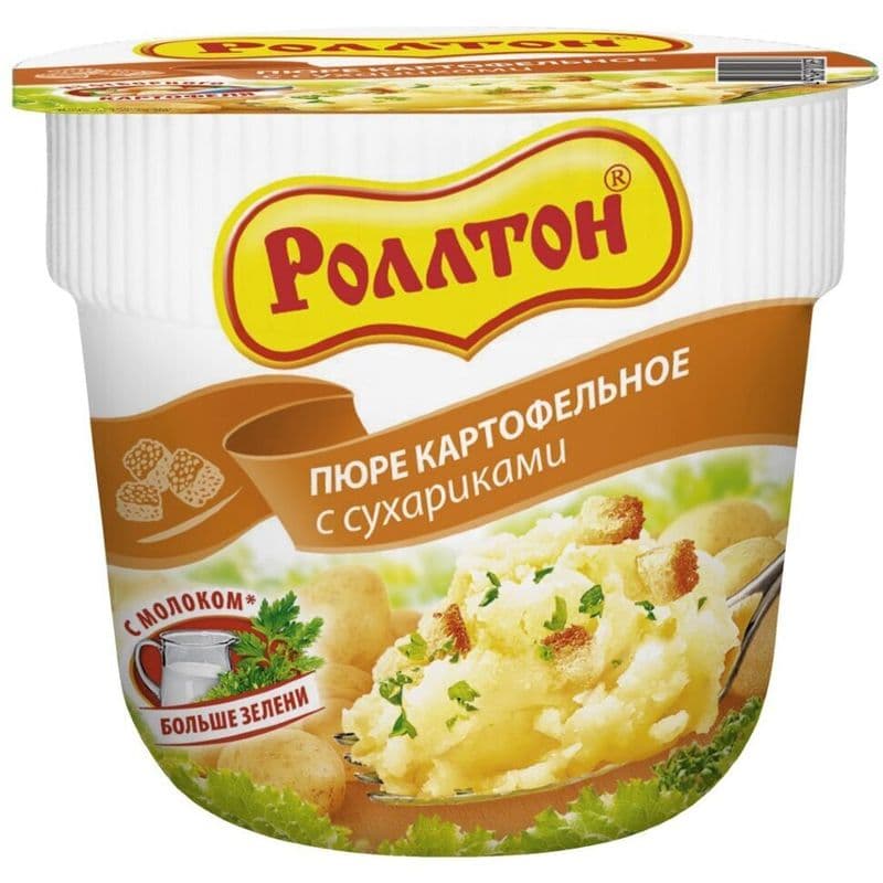 Карт.Роллтон с сухариками 40г т/с