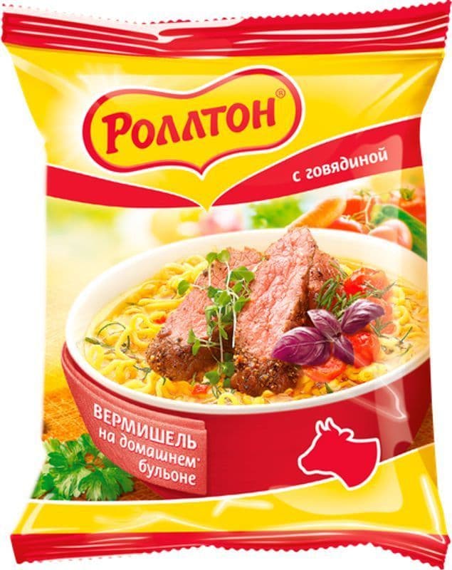 Вер.Роллтон+5 вит говядина 60г