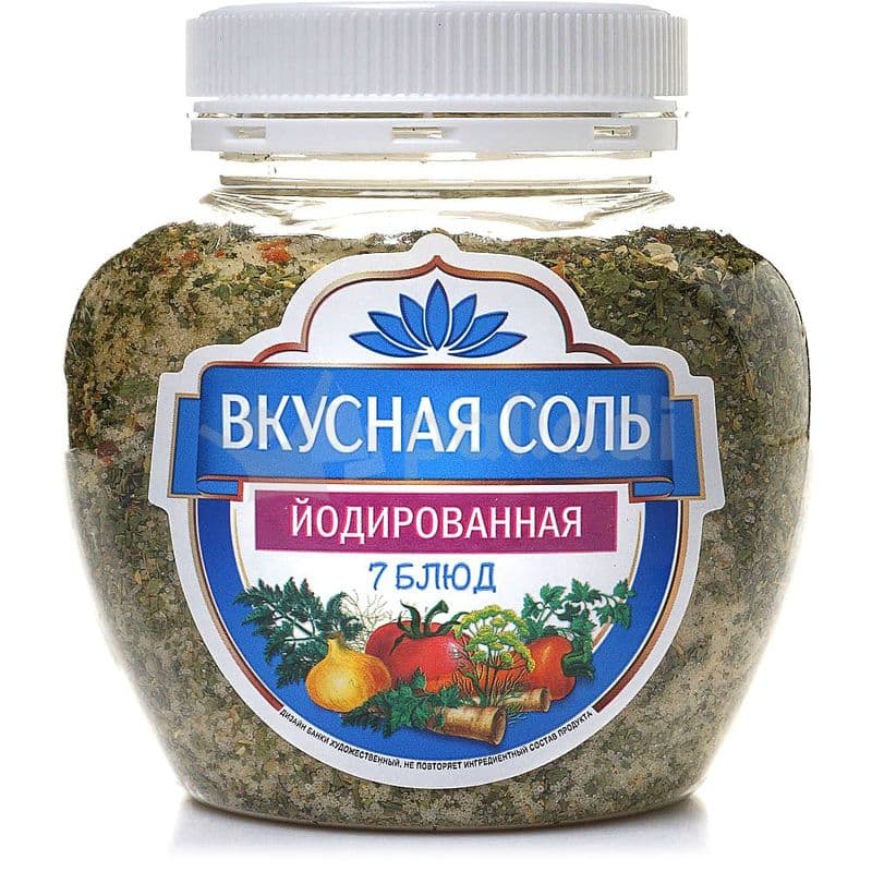Вкусная Соль 7 блюд 400г*6
