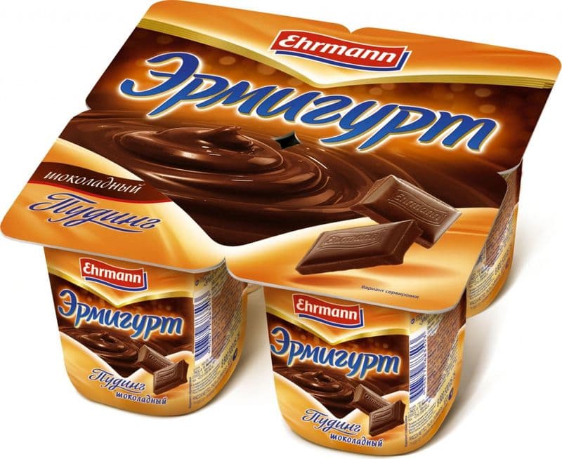 Пудинг Эрмигурт 100 гр шоколадный