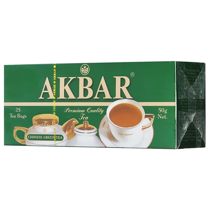 Чай Акбар 25пак зеленый