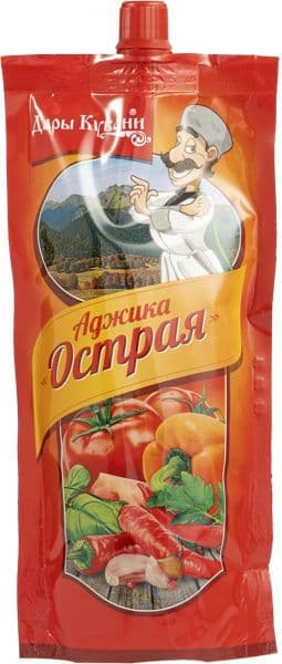 Аджика Острая 300г м/у Дары Кубани