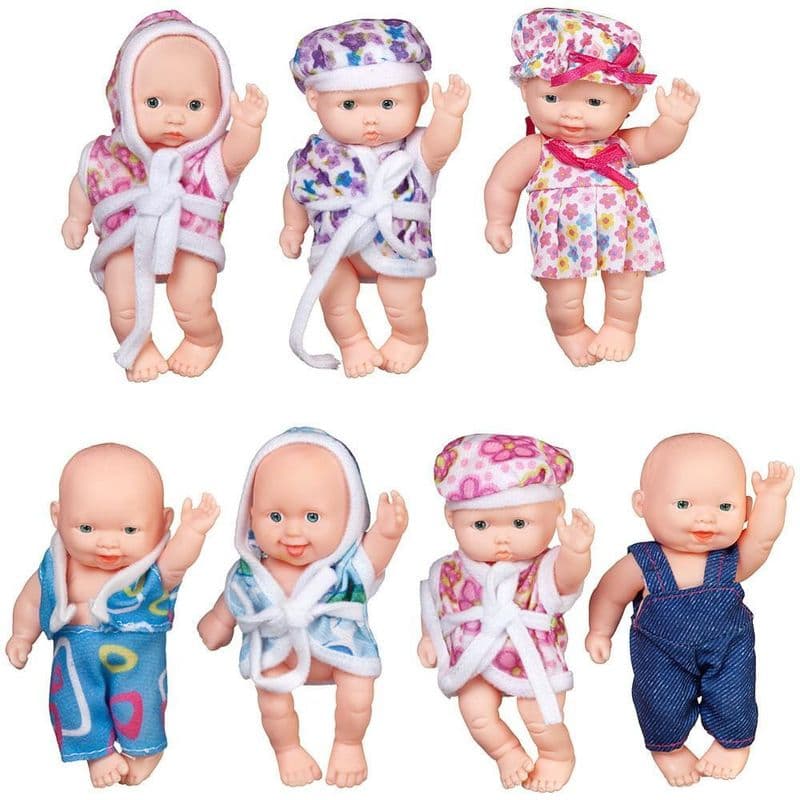 Пупс в ассортименте, 10см, 4 дизайна, R504-H24199
