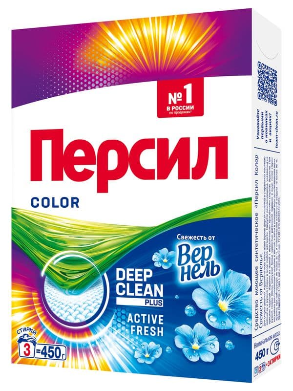 ПЕРСИЛ Автомат 450г Колор Свежесть Вернеля