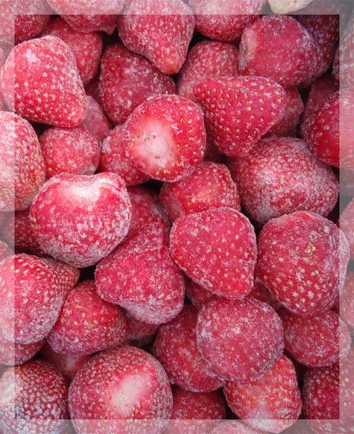Клубника замороженная вес